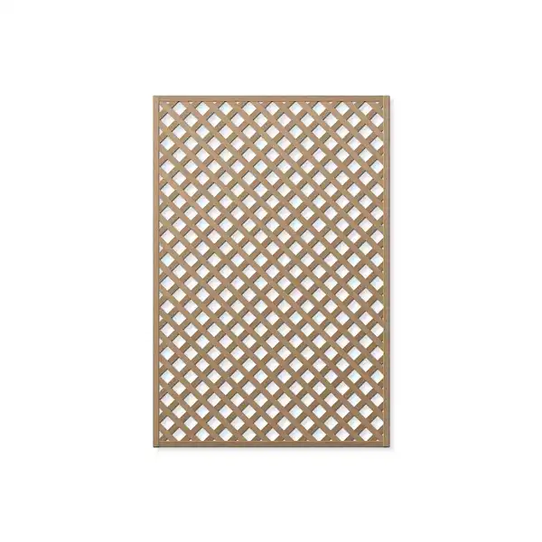 treillage 1 5mx1m losange 47mm bois